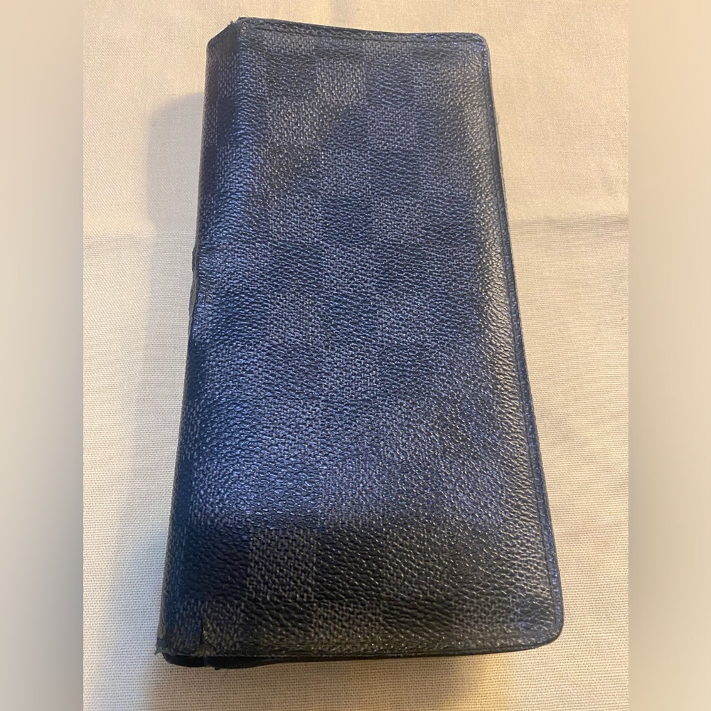 Louis Vuitton Damier Graphite Checkbook Wallet